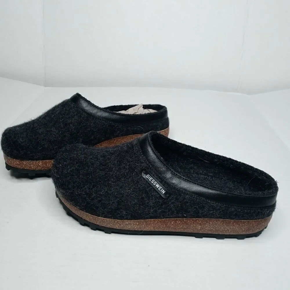 Giesswein Men's Open Back Slippers Size 37